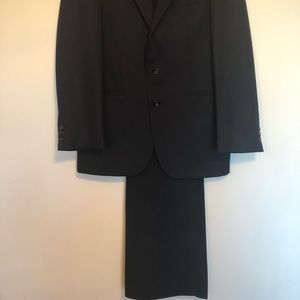 Classic Navy Blue two piece suit.